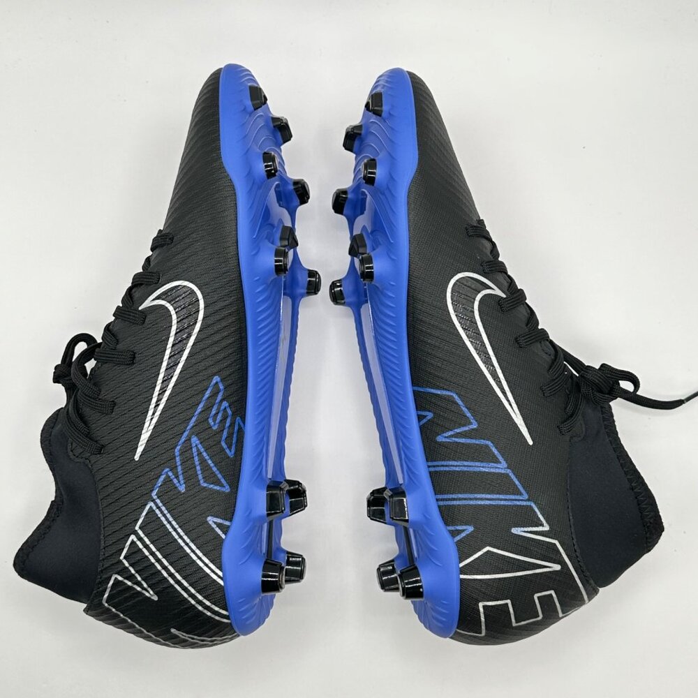 Men's Nike Mercurial Superfly 9 Club Soccer Shoes DJ5961-040 Black Royal Sz 7.5 - Picture 6 of 11